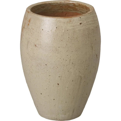 Arc Tropical Sand Ceramic Round Planter