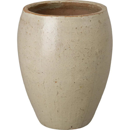 Arc Tropical Sand Ceramic Round Planter