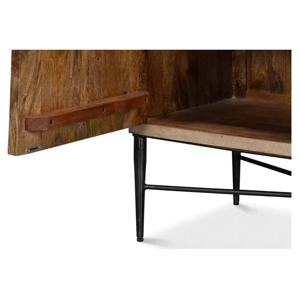 Sarreid Archie Four Door Credenza for Dining Room