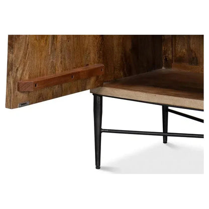 Sarreid Archie Four Door Credenza for Dining Room