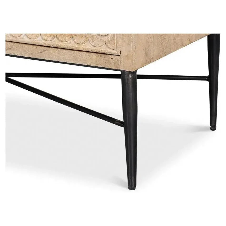 Sarreid Archie Four Door Credenza for Dining Room