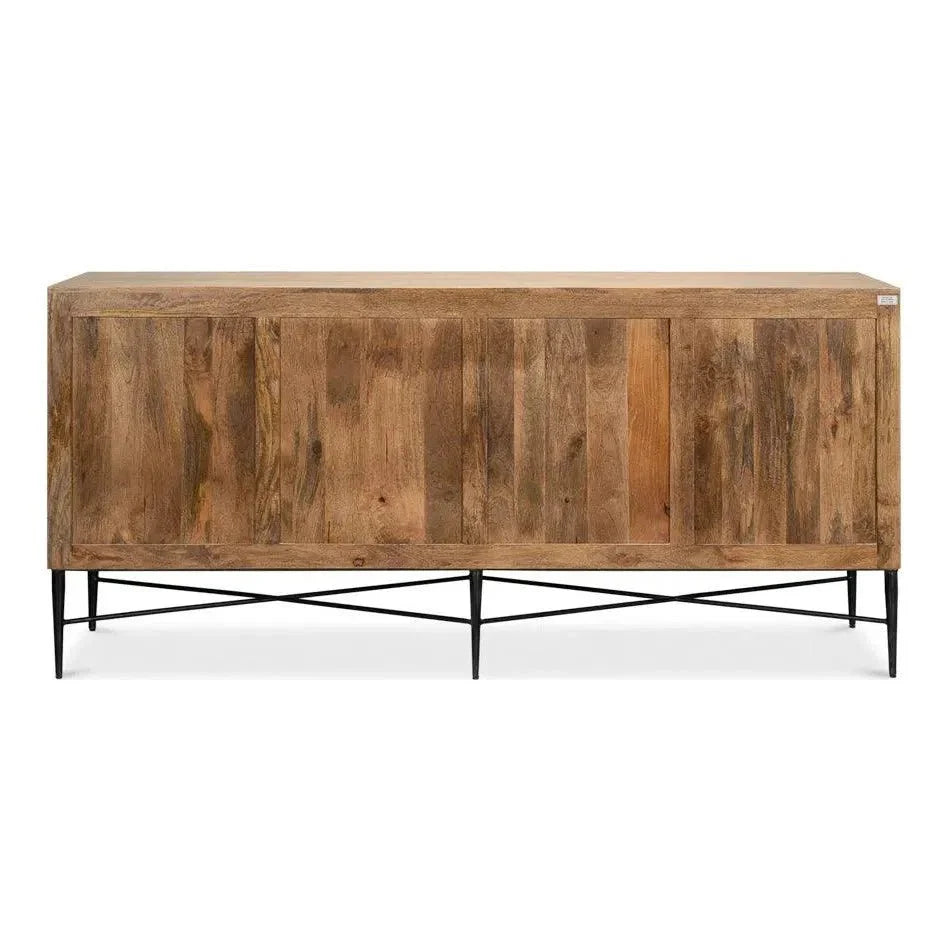Sarreid Archie Four Door Credenza for Dining Room