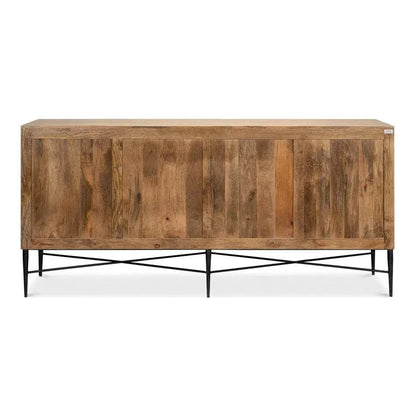 Sarreid Archie Four Door Credenza for Dining Room