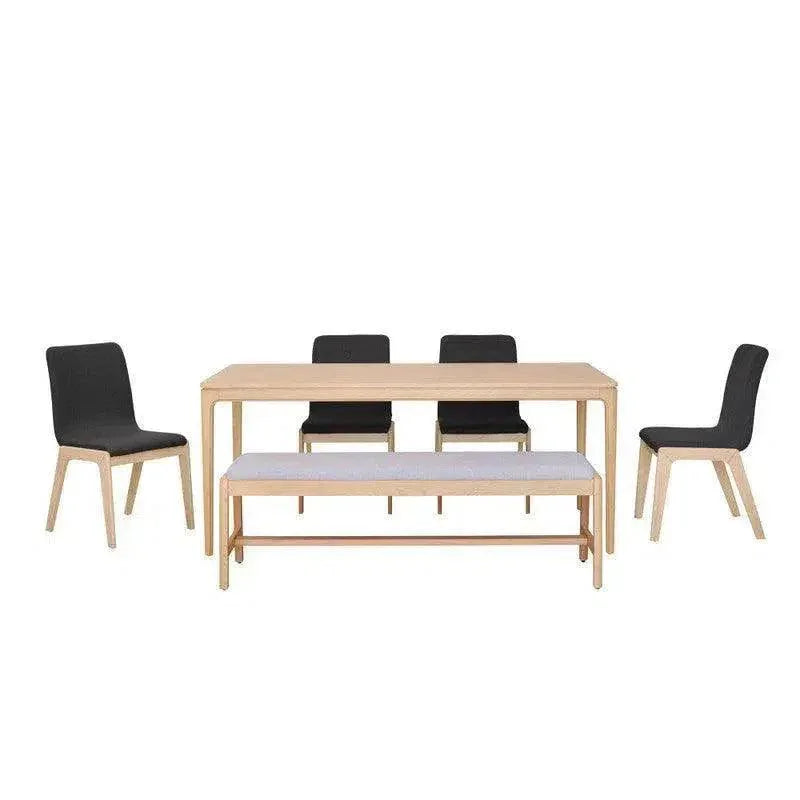 LH Home Arizona Performance Fabric Armless Dining Chair 2PC