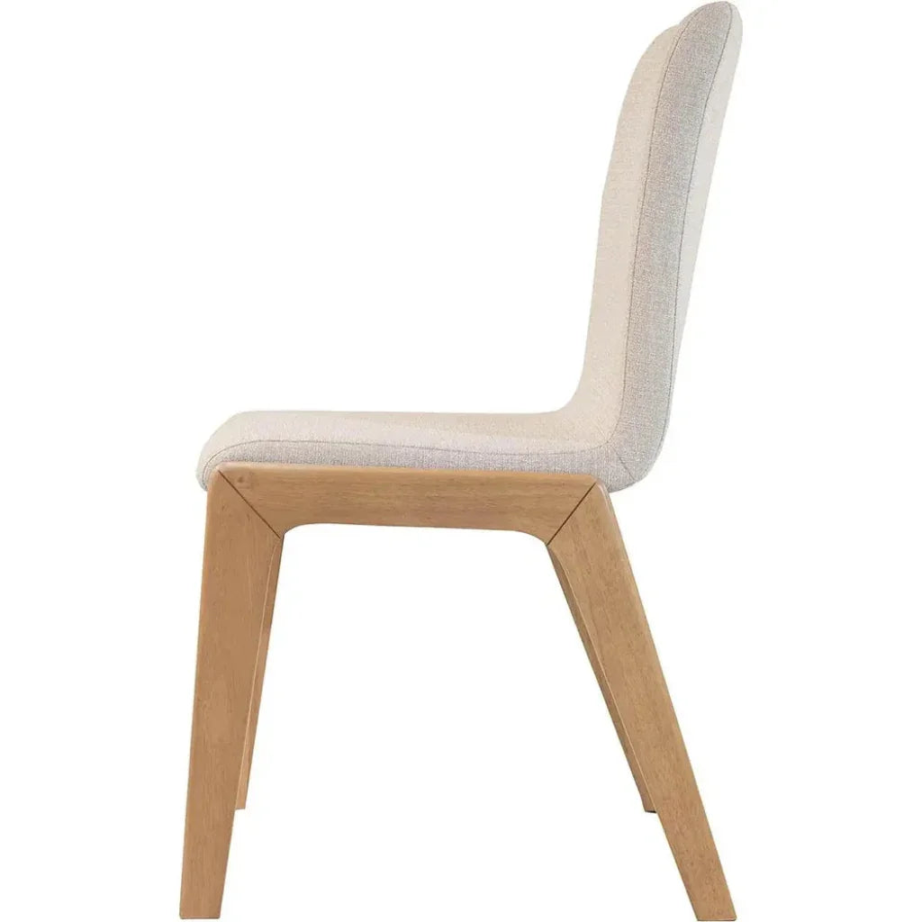 LH Home Arizona Performance Fabric Armless Dining Chair 2PC