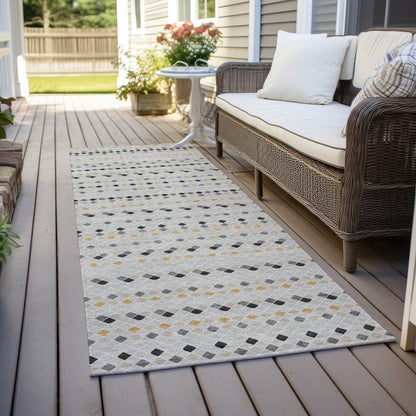 LOOMLAN Rugs Artexa Gray Washable Indoor-Outdoor Rug