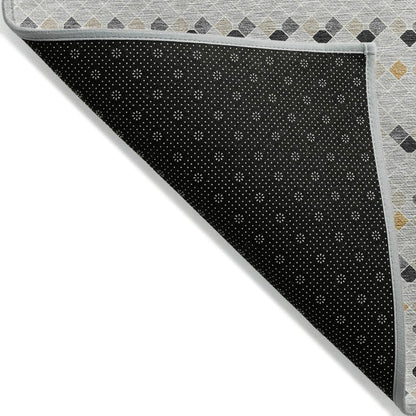 LOOMLAN Rugs Artexa Gray Washable Indoor-Outdoor Rug