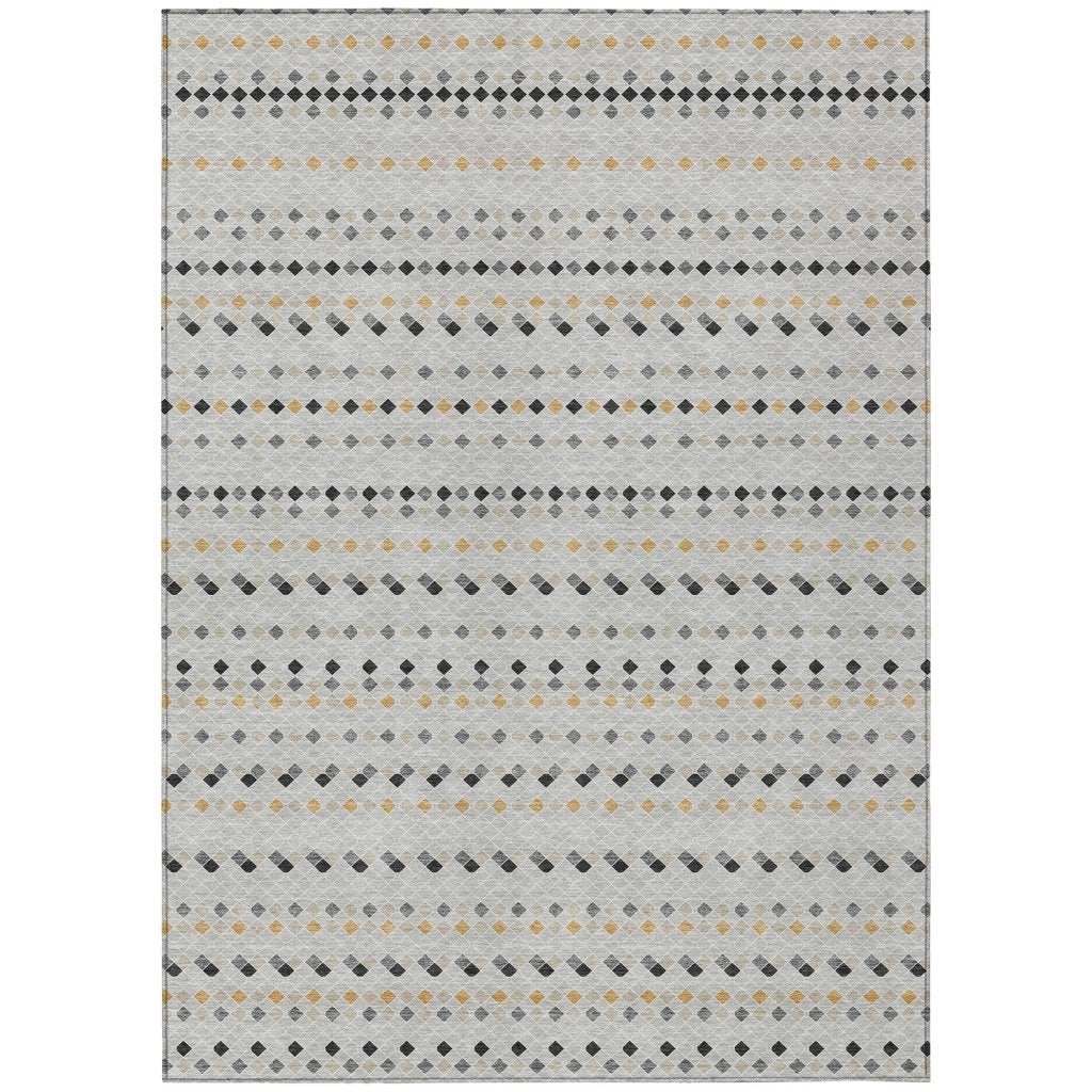 LOOMLAN Rugs Artexa Gray Washable Indoor-Outdoor Rug
