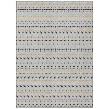 LOOMLAN Rugs Artexa Gray Washable Indoor-Outdoor Rug