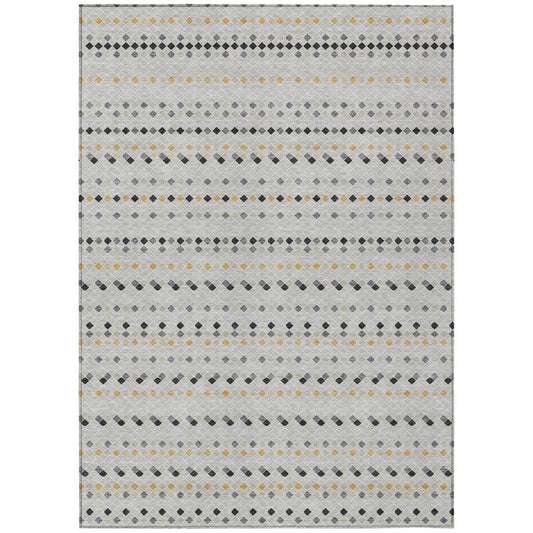 LOOMLAN Rugs Artexa Gray Washable Indoor-Outdoor Rug