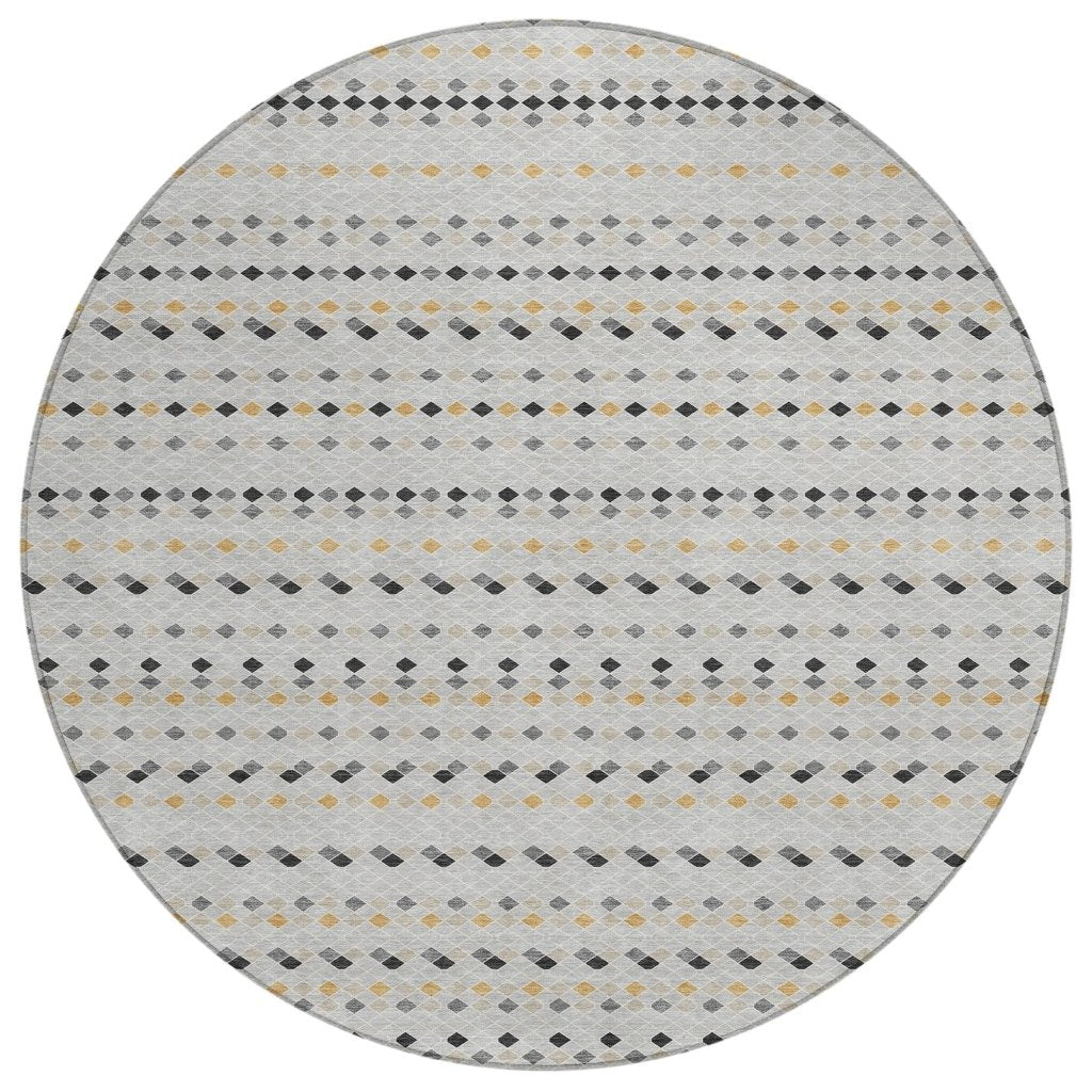LOOMLAN Rugs Artexa Gray Washable Indoor-Outdoor Rug