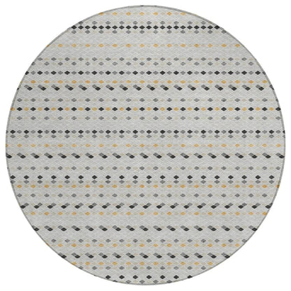 LOOMLAN Rugs Artexa Gray Washable Indoor-Outdoor Rug