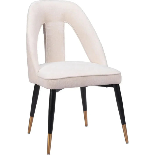 Zuo Modern Artus Performance Fabric Armless Dining Chair