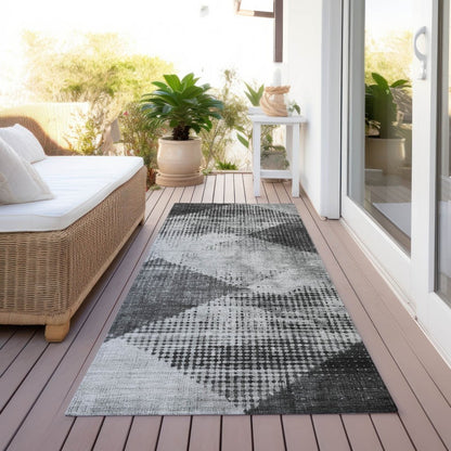 LOOMLAN Rugs Arvaya Gray Washable Indoor-Outdoor Rug