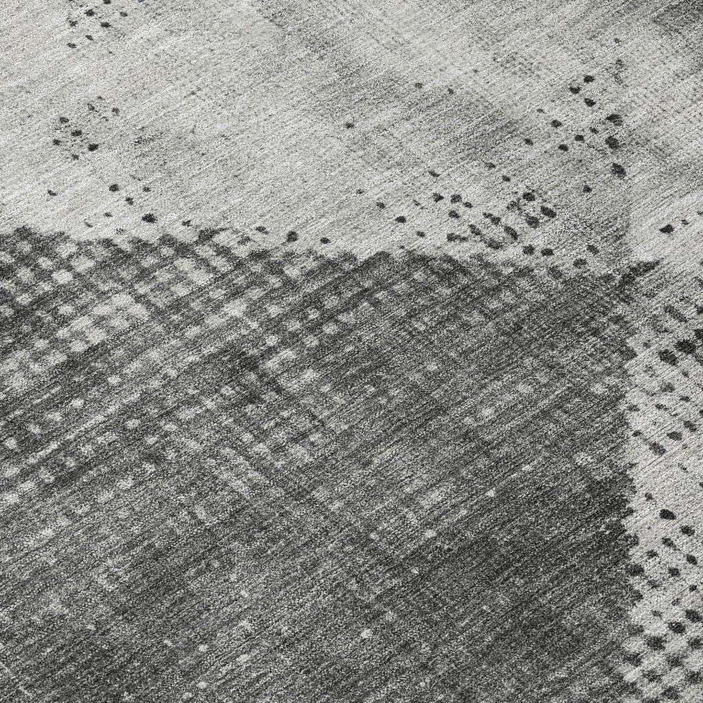 LOOMLAN Rugs Arvaya Gray Washable Indoor-Outdoor Rug