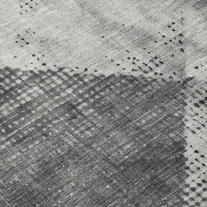 LOOMLAN Rugs Arvaya Gray Washable Indoor-Outdoor Rug