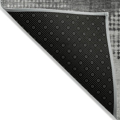 LOOMLAN Rugs Arvaya Gray Washable Indoor-Outdoor Rug