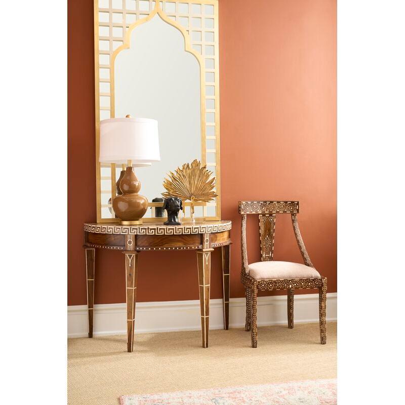 Chelsea House Aryana Artistic Wooden Frame Armless Chair