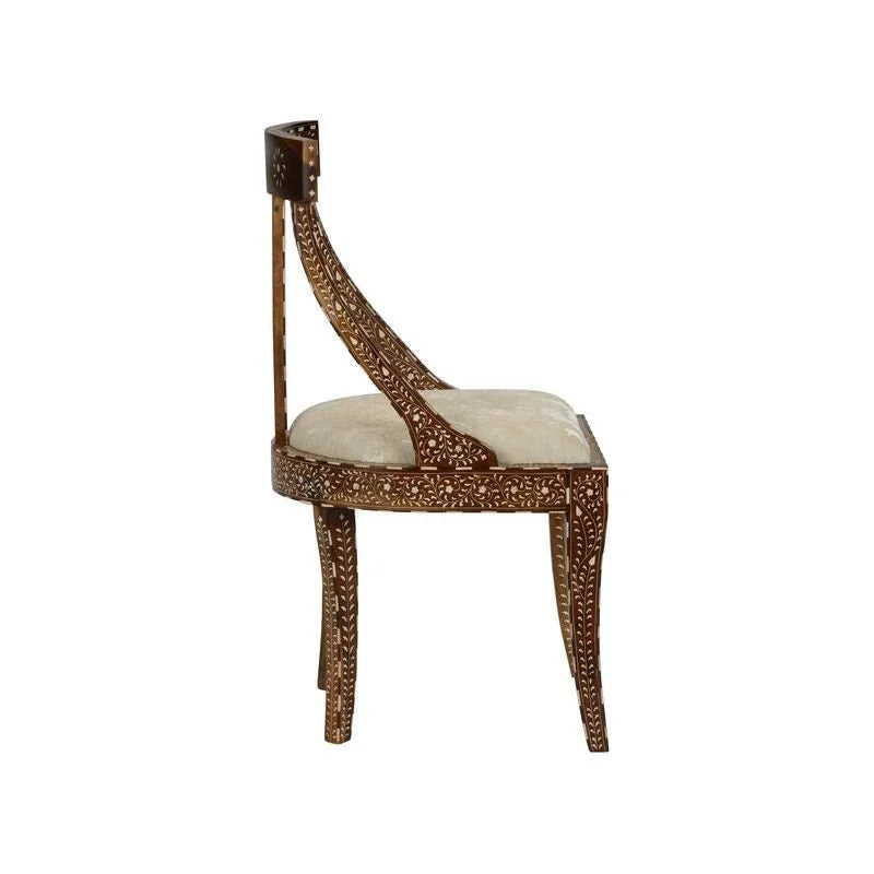 Chelsea House Aryana Artistic Wooden Frame Armless Chair