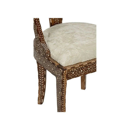 Chelsea House Aryana Artistic Wooden Frame Armless Chair