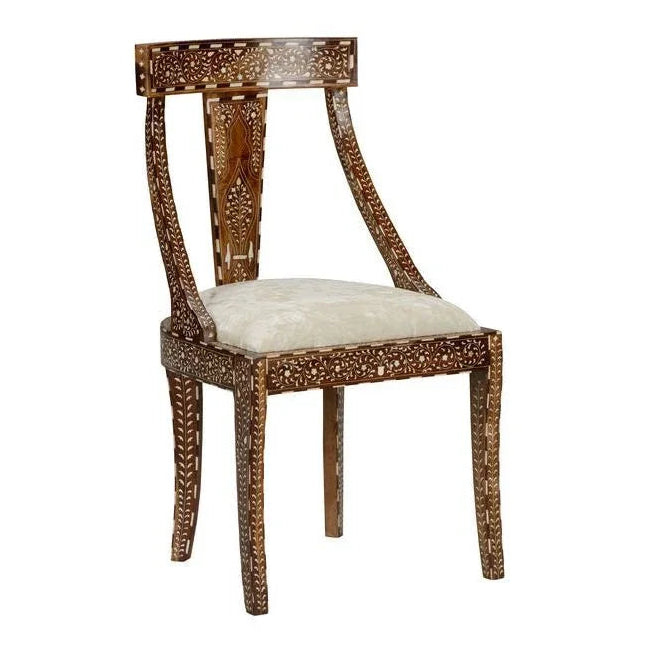 Chelsea House Aryana Artistic Wooden Frame Armless Chair