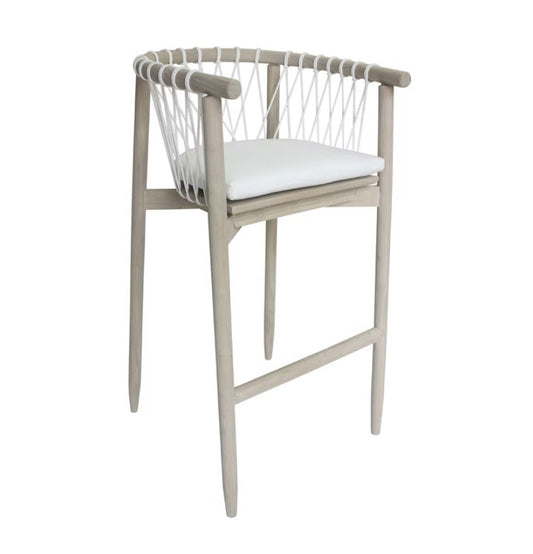 Artesia Brown Wood Strand Counter Stool