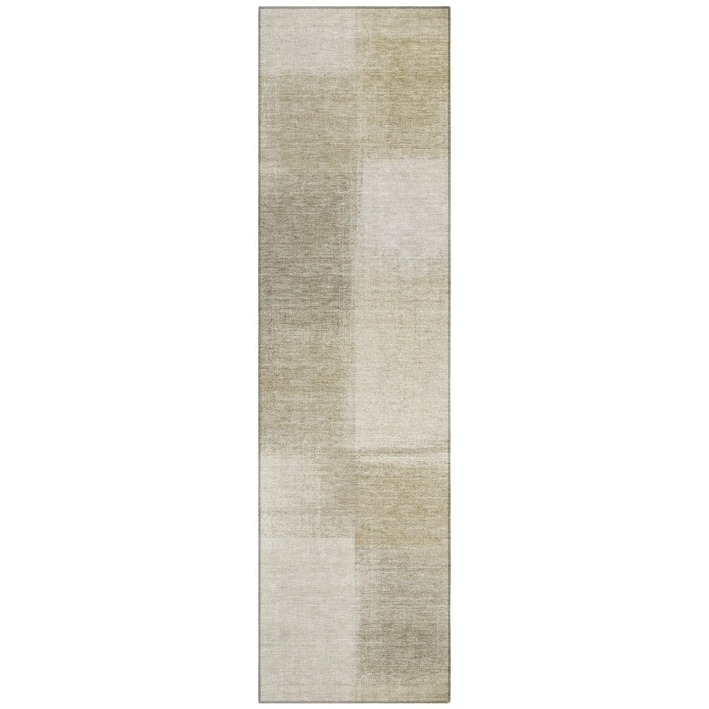 Asha Brown Washable Indoor - Outdoor Rug - LOOMLAN - LOOMLAN Rugs - Outdoor Rugs