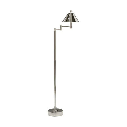 Wildwood Ashbourne Brass Made Adjustable Floor Lamp