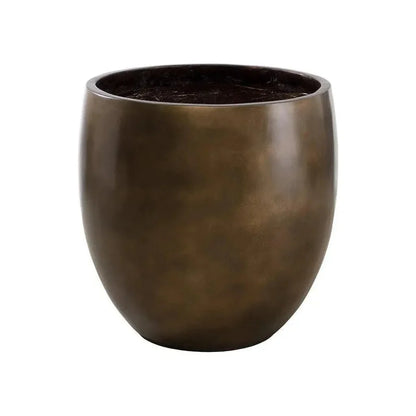 Aster Concrete Outdoor Round Planter