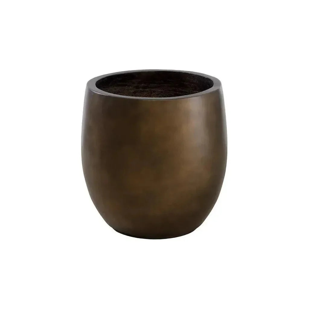 Aster Concrete Outdoor Round Planter