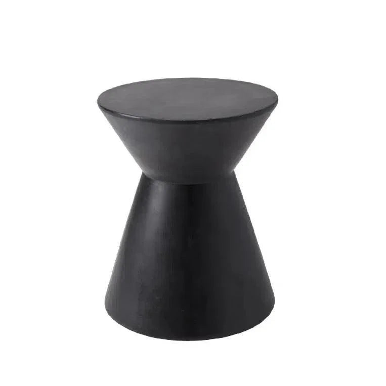 SUNPAN Astley Concrete Outdoor Round End Table