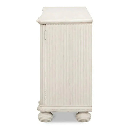 Astrid Entrance Commode Antique White - LOOMLAN - Sarreid - Dressers
