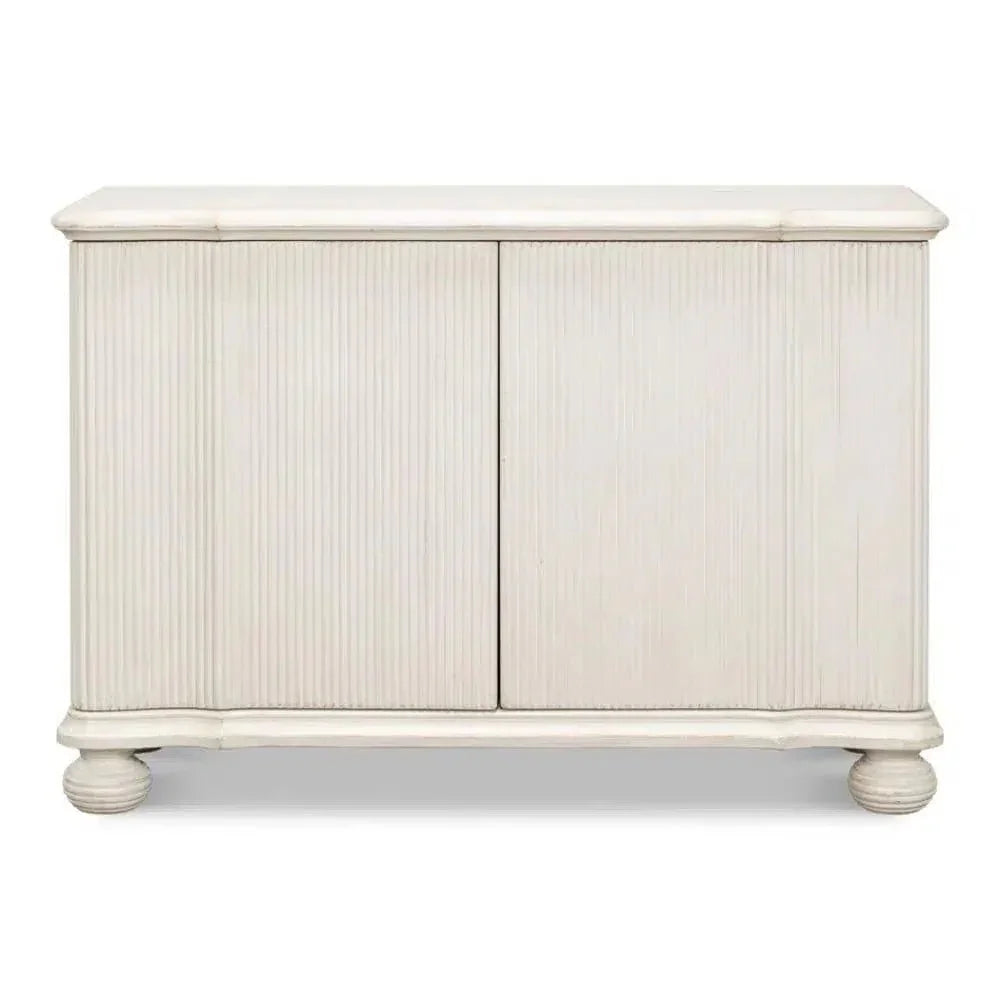 Astrid Entrance Commode Antique White - LOOMLAN - Sarreid - Dressers
