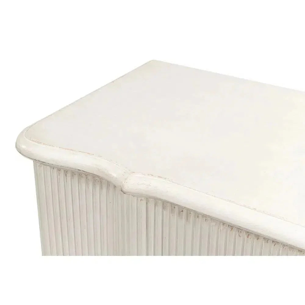 Astrid Entrance Commode Antique White - LOOMLAN - Sarreid - Dressers