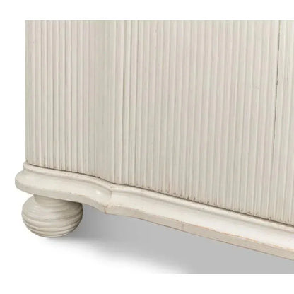 Astrid Entrance Commode Antique White - LOOMLAN - Sarreid - Dressers