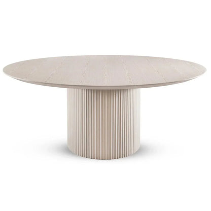 Atenas Wooden Round Dining Table