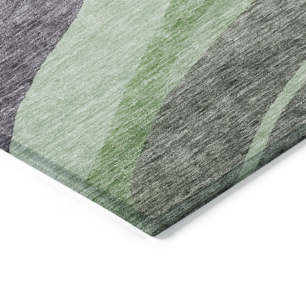 LOOMLAN Rugs Athena Purple Washable Indoor-Outdoor Rug