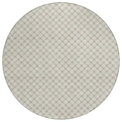 LOOMLAN Rugs Auralyn Brown Washable Indoor-Outdoor Rug