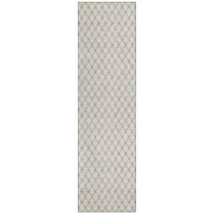 LOOMLAN Rugs Auralyn Brown Washable Indoor-Outdoor Rug