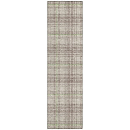 LOOMLAN Rugs Aurora Beige Washable Indoor-Outdoor Rug