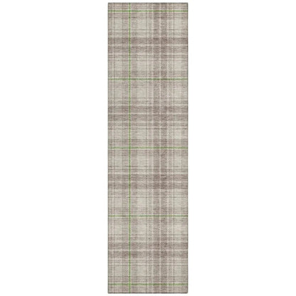 LOOMLAN Rugs Aurora Beige Washable Indoor-Outdoor Rug