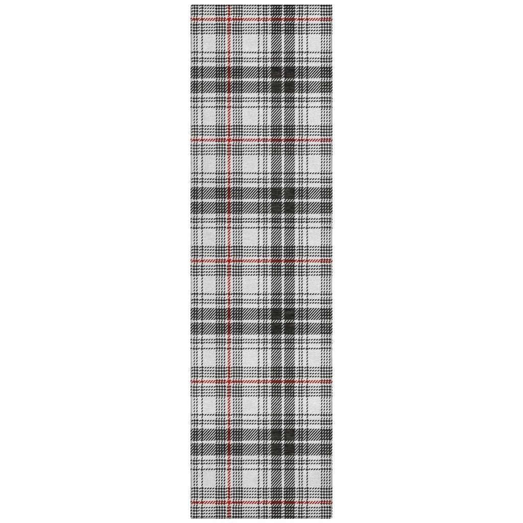 Aurora Black Washable Indoor - Outdoor Rug - LOOMLAN - LOOMLAN Rugs - Outdoor Rugs