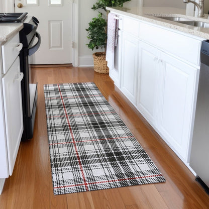 Aurora Black Washable Indoor - Outdoor Rug - LOOMLAN - LOOMLAN Rugs - Outdoor Rugs