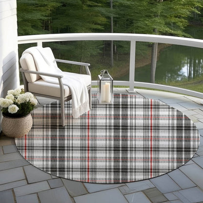 Aurora Black Washable Indoor - Outdoor Rug - LOOMLAN - LOOMLAN Rugs - Outdoor Rugs