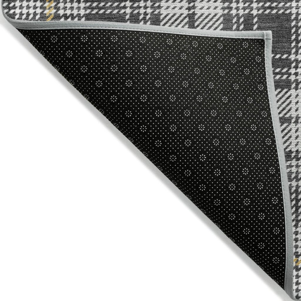 Aurora Charcoal Washable Indoor - Outdoor Rug - LOOMLAN - LOOMLAN Rugs - Outdoor Rugs