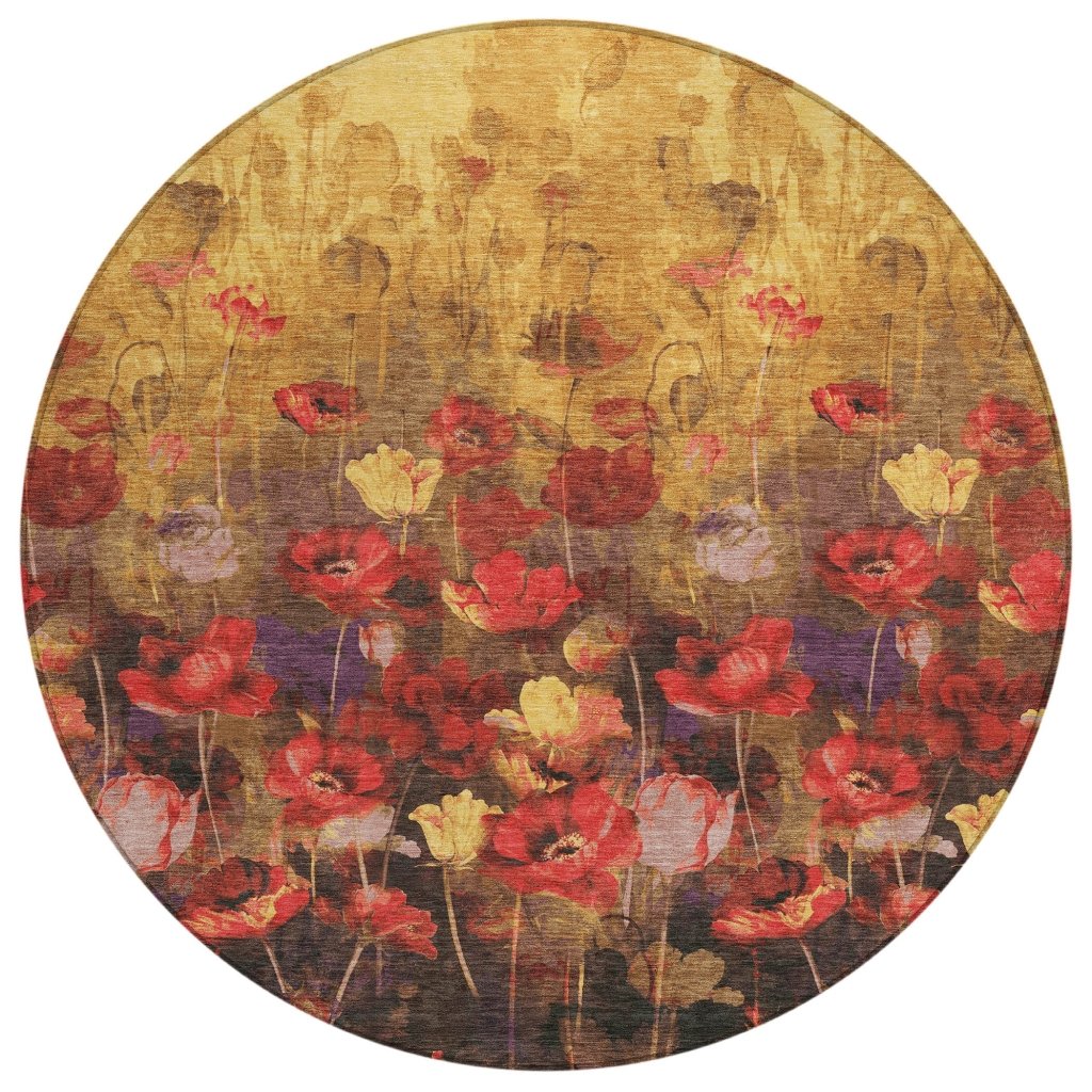 Aurora Gold Washable Indoor - Outdoor Rug - LOOMLAN - LOOMLAN Rugs - Outdoor Rugs