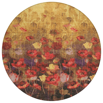 Aurora Gold Washable Indoor - Outdoor Rug - LOOMLAN - LOOMLAN Rugs - Outdoor Rugs