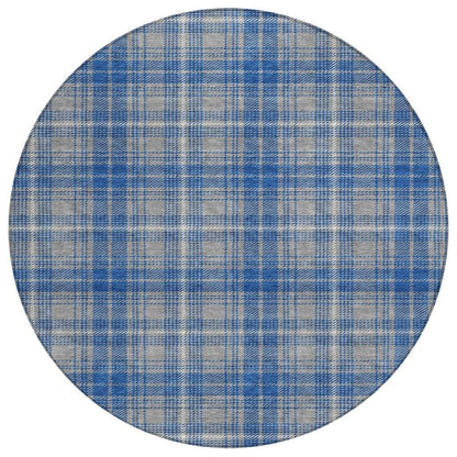 LOOMLAN Rugs Aurora Gray Washable Indoor-Outdoor Rug