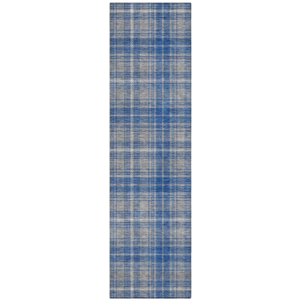LOOMLAN Rugs Aurora Gray Washable Indoor-Outdoor Rug