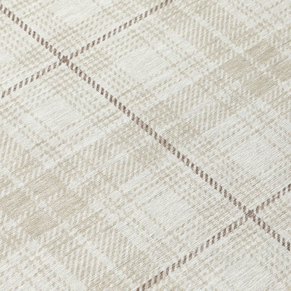 Aurora Ivory Washable Indoor - Outdoor Rug - LOOMLAN - LOOMLAN Rugs - Outdoor Rugs